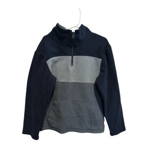 Place Navy and Gray Kids' Fleece Hoodie